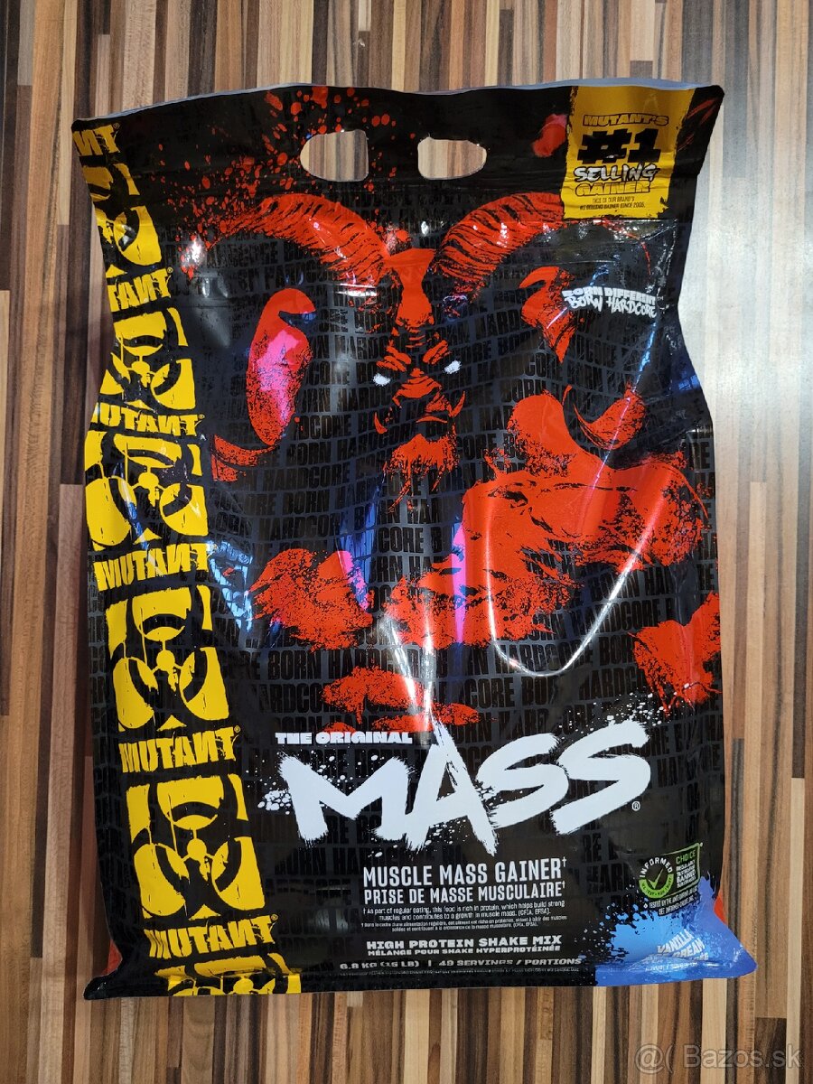 Neotvorený mutant mass 6,8kg (2prichute)