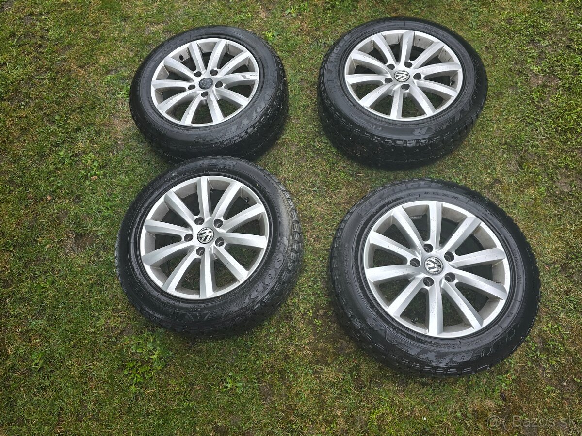 VW VOLKSWAGEN TOUAREG 18” r18 SADA originál