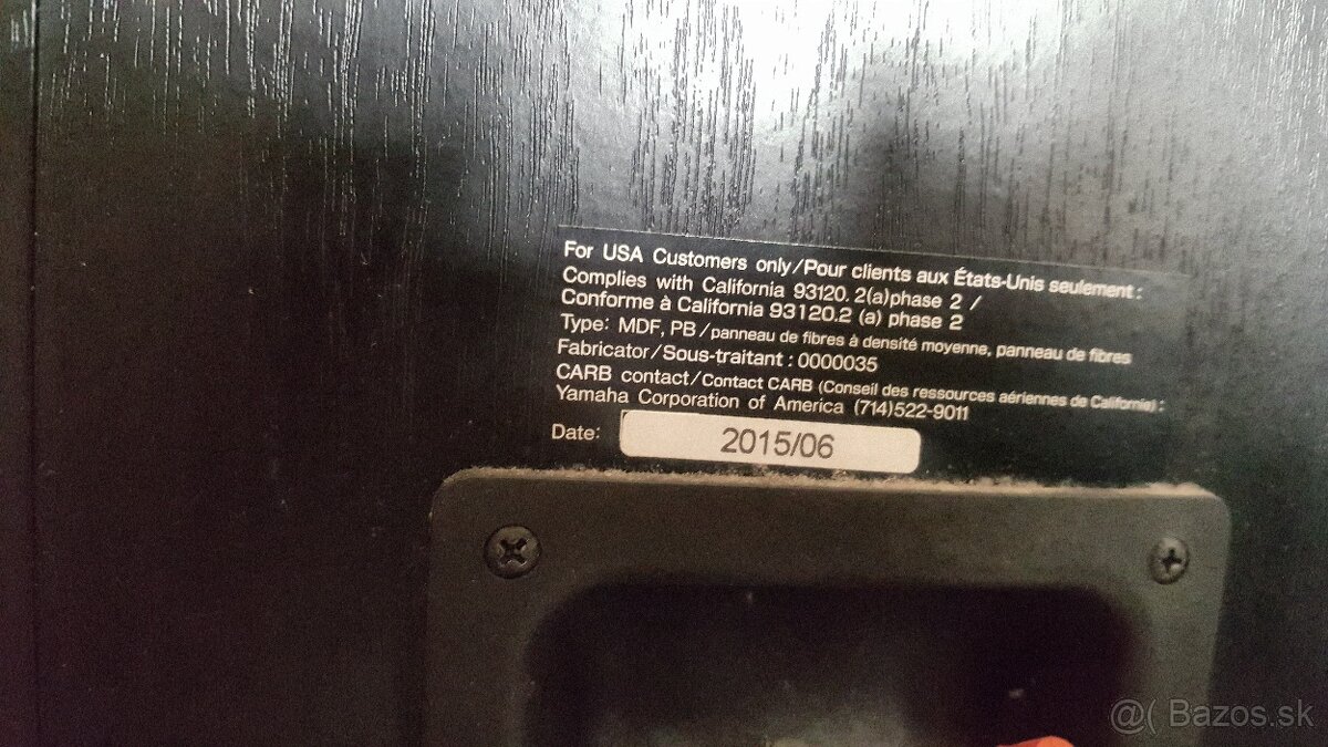 pasívne stlpové reproduktory Yamaha 2 ks