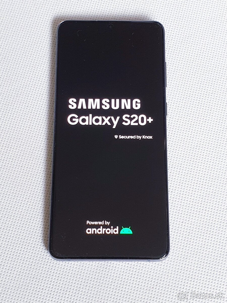 Samsung S20+ 6,7" šedý, top stav