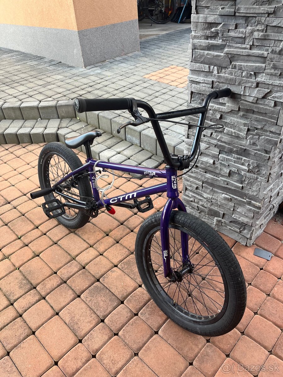 Bmx CTM POP purple and black