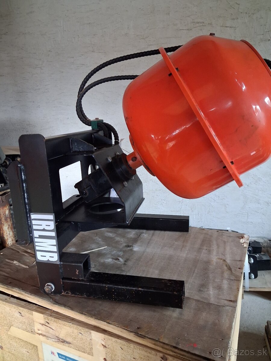 miešačka na minidumper