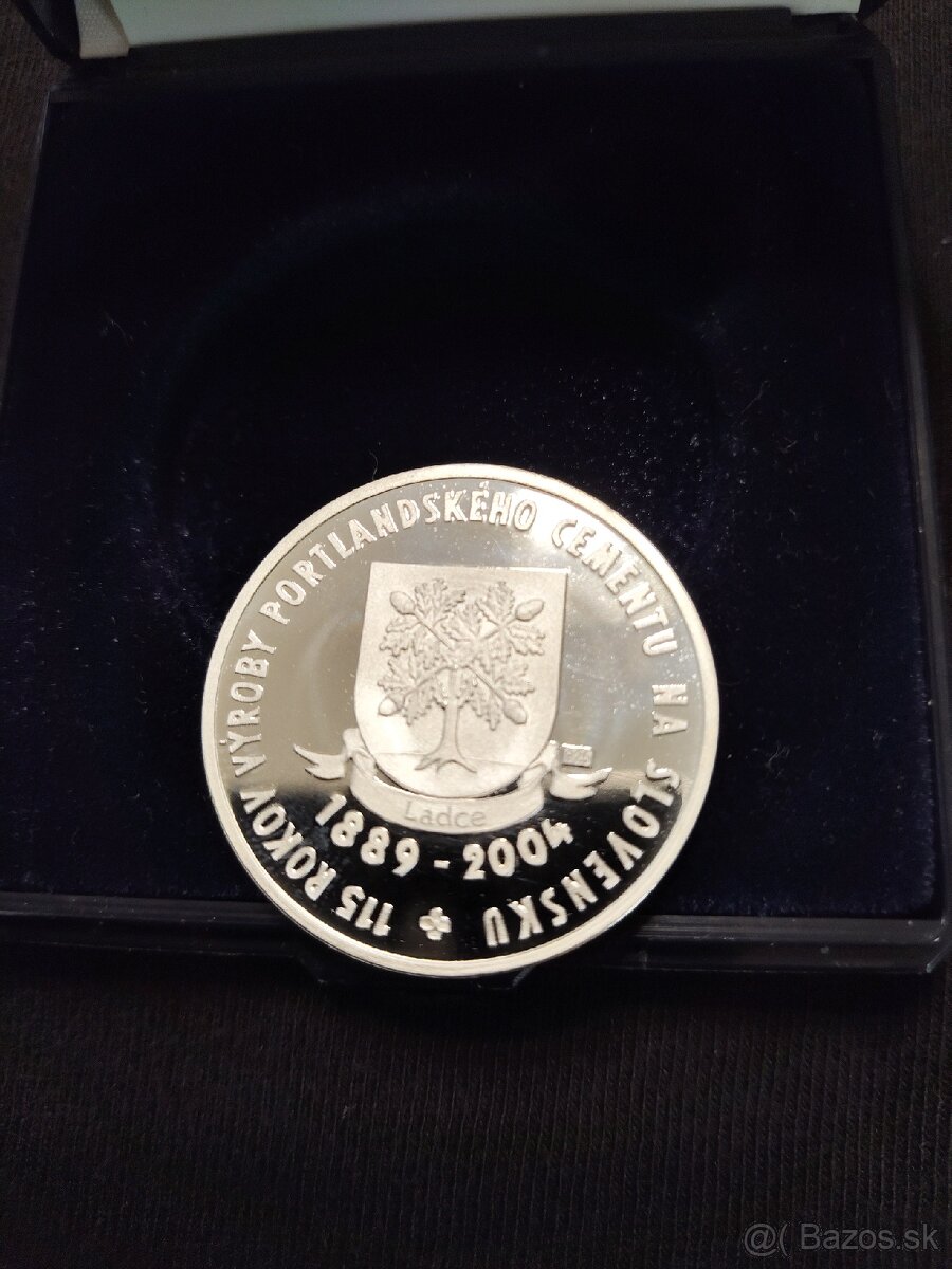 Limitovaná Ag 925/1000 pamätná medaila