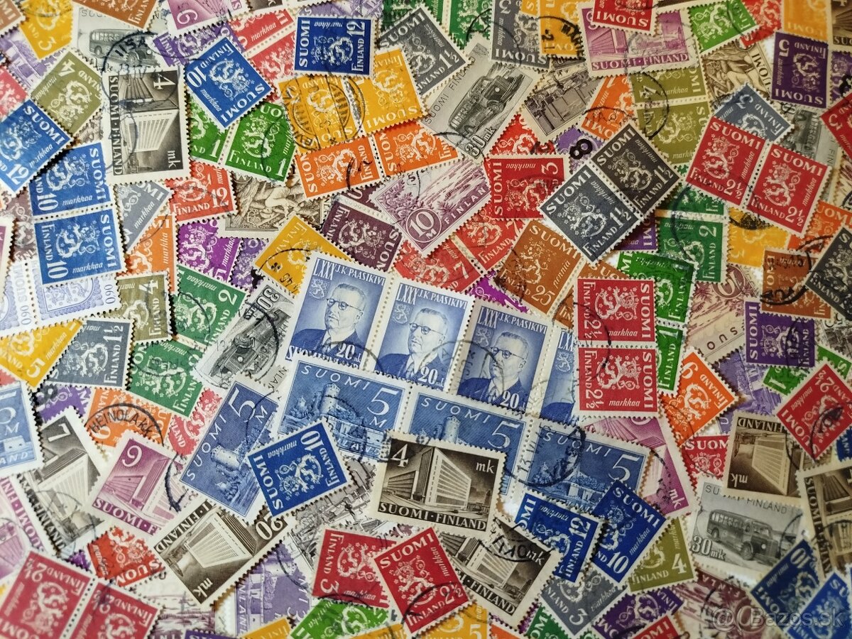 Fínsko - mix známok