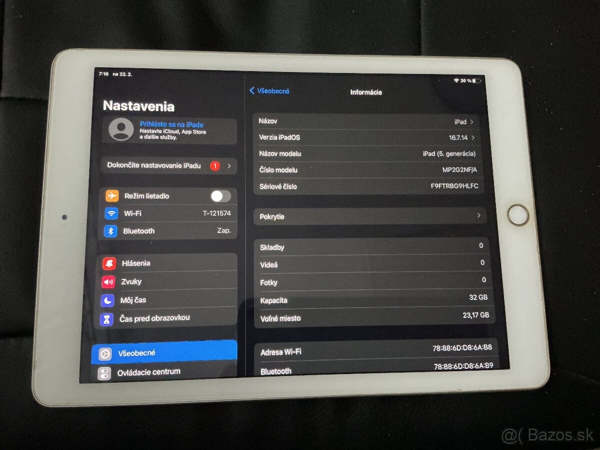 iPad 5. generacia 2017