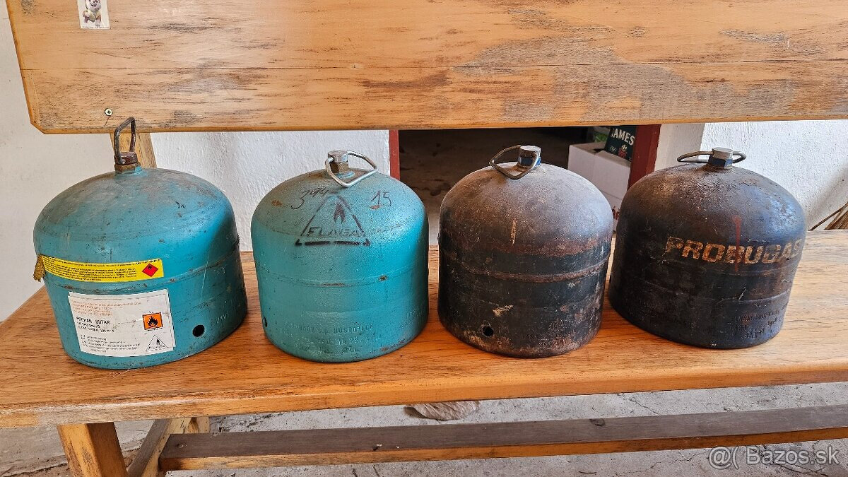 Predám prázdne plynové bomby 2kg