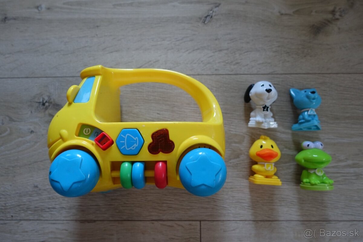 Autobus zvukový so zvieratkami