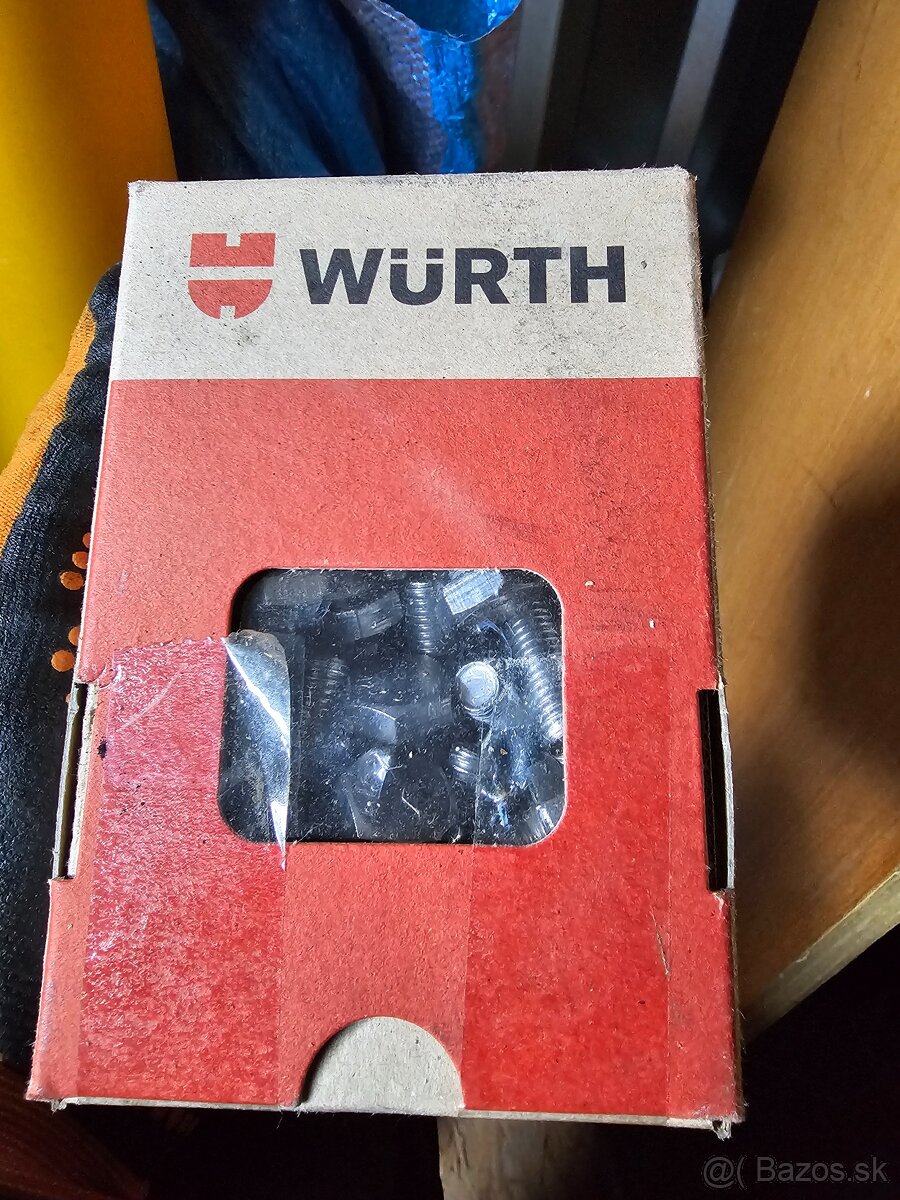 Wurth nerezove skrutky 10x30