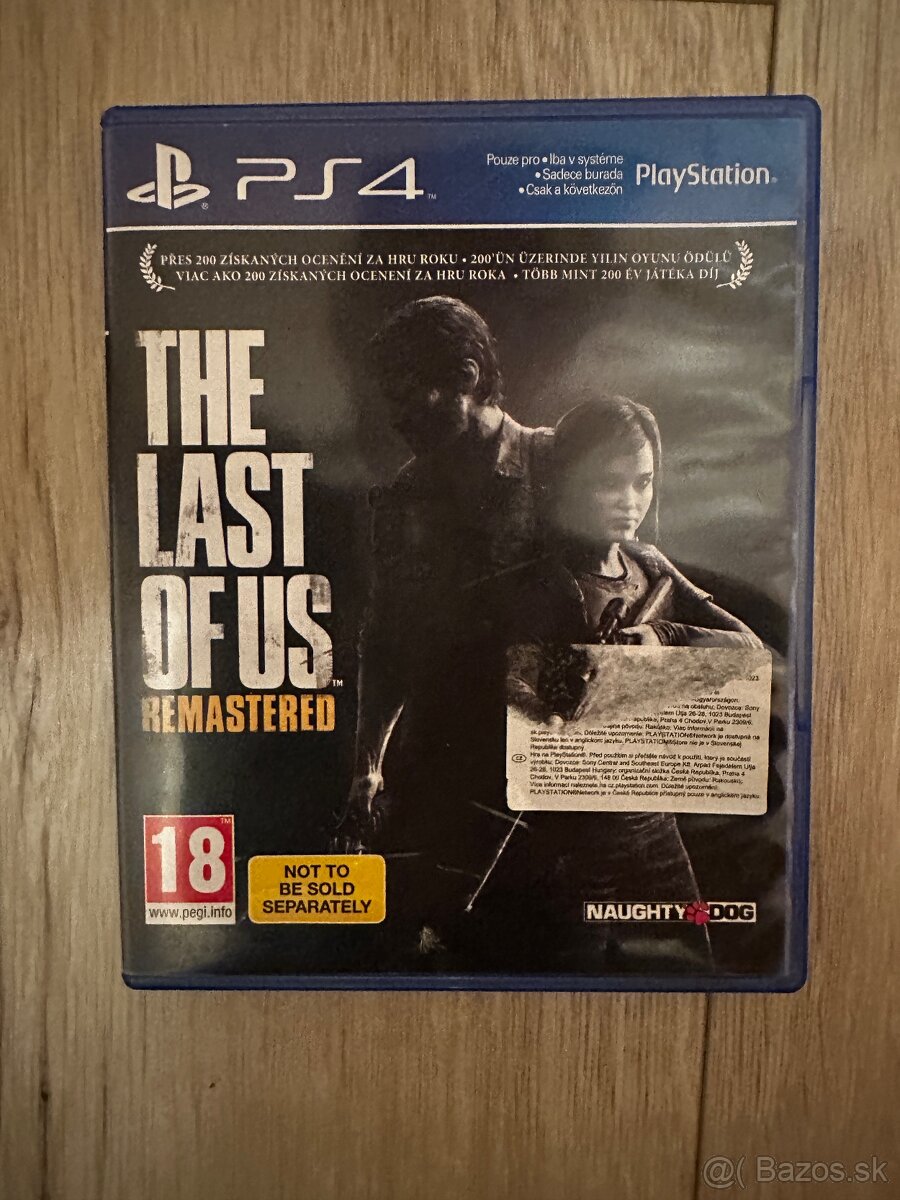 Predam hru the last of us na ps4