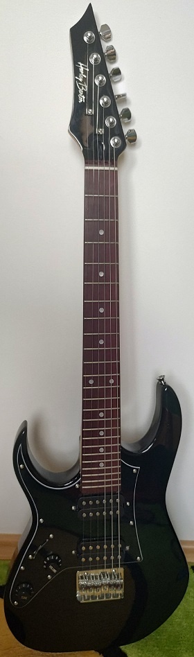 predam elektricku gitaru Harley Benton RG-Junior pre lavaka
