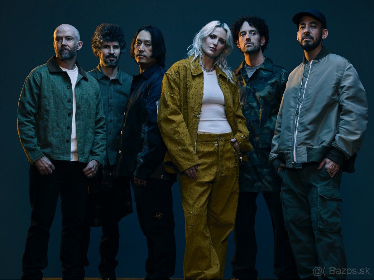 Linkin Park Viedeň - sedenie 8x