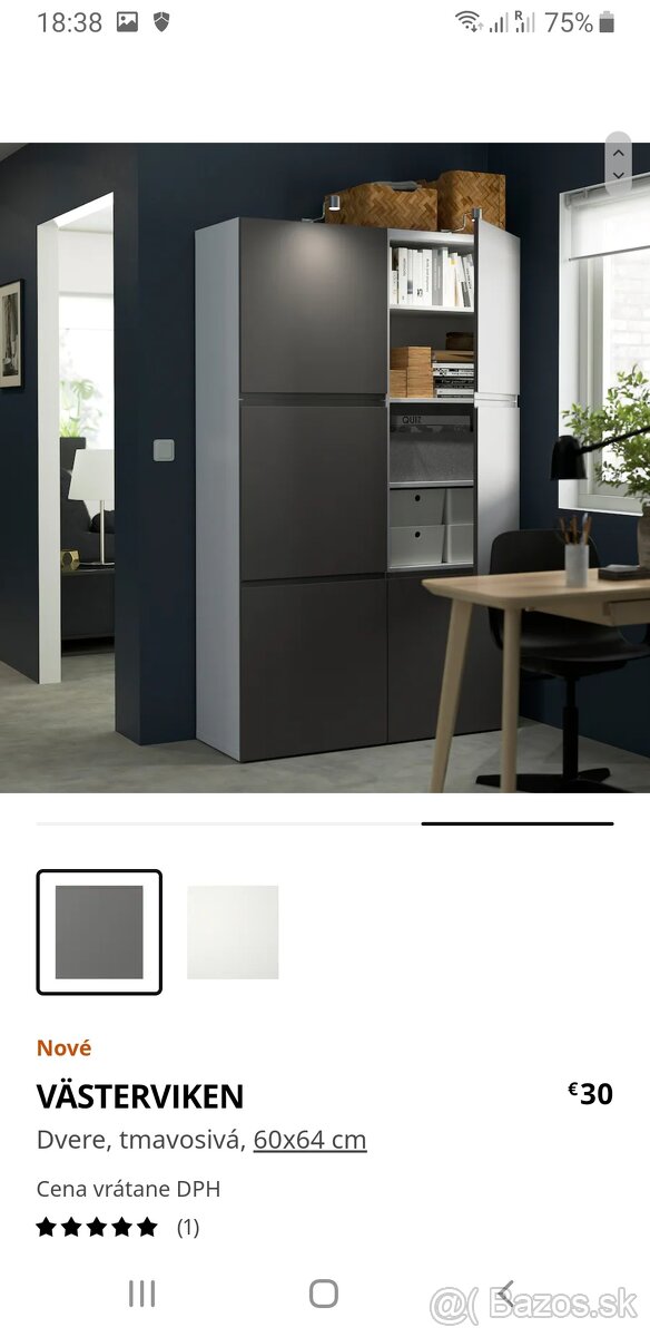 Predam 3x celo zasuvky IKEA BESTA - VÄSTERVIKEN