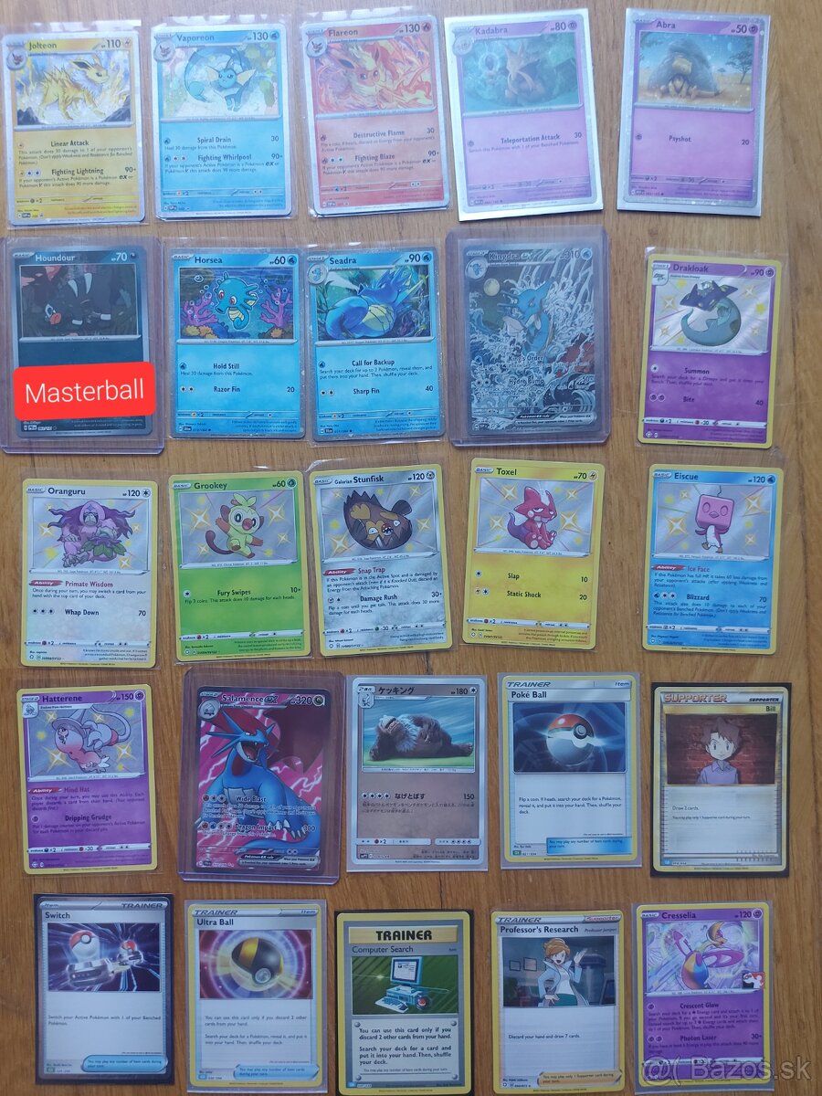 Predám original pokemon kartičky