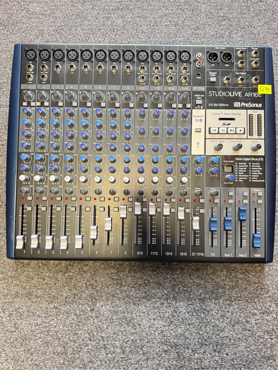 Presonus StudioLive AR16 USB Analógový mixpult
