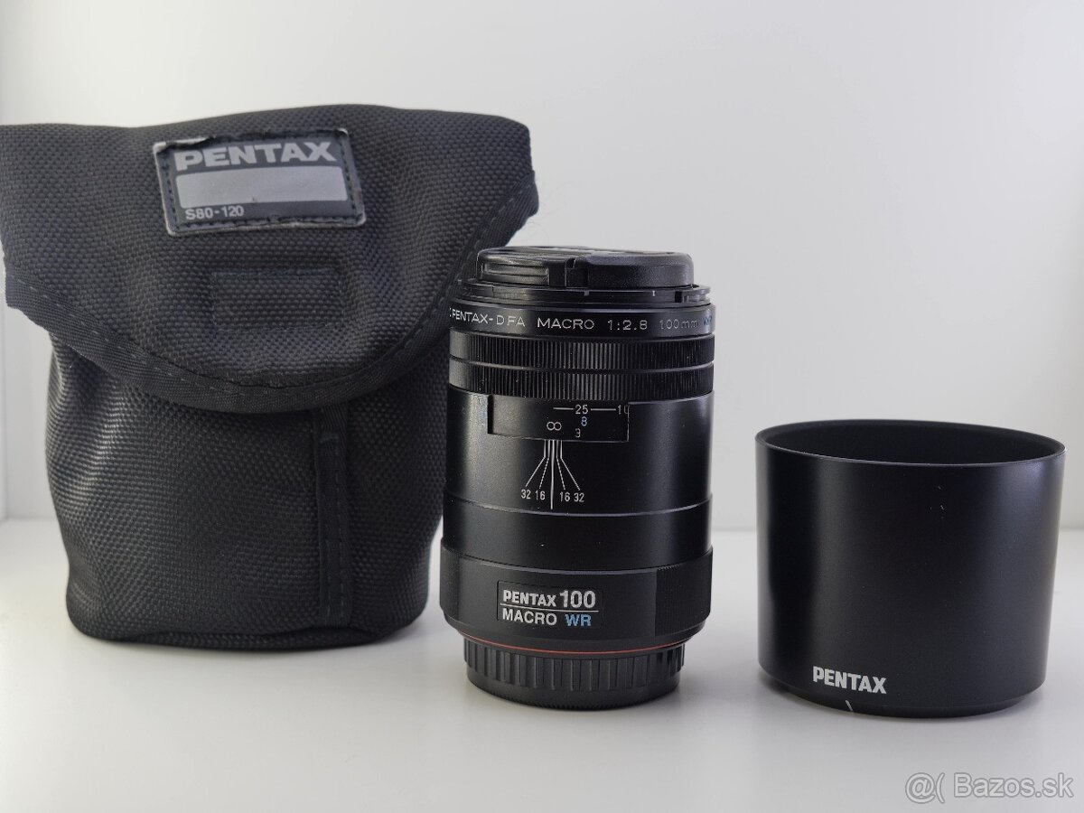 Pentax D-FA 100mm f/2.8 Macro WR