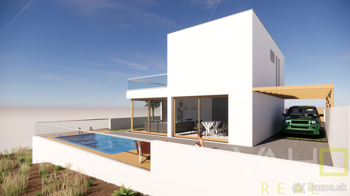 Moderný 2-izbový rodinný dom s bazénom – Ostrov Porto Santo