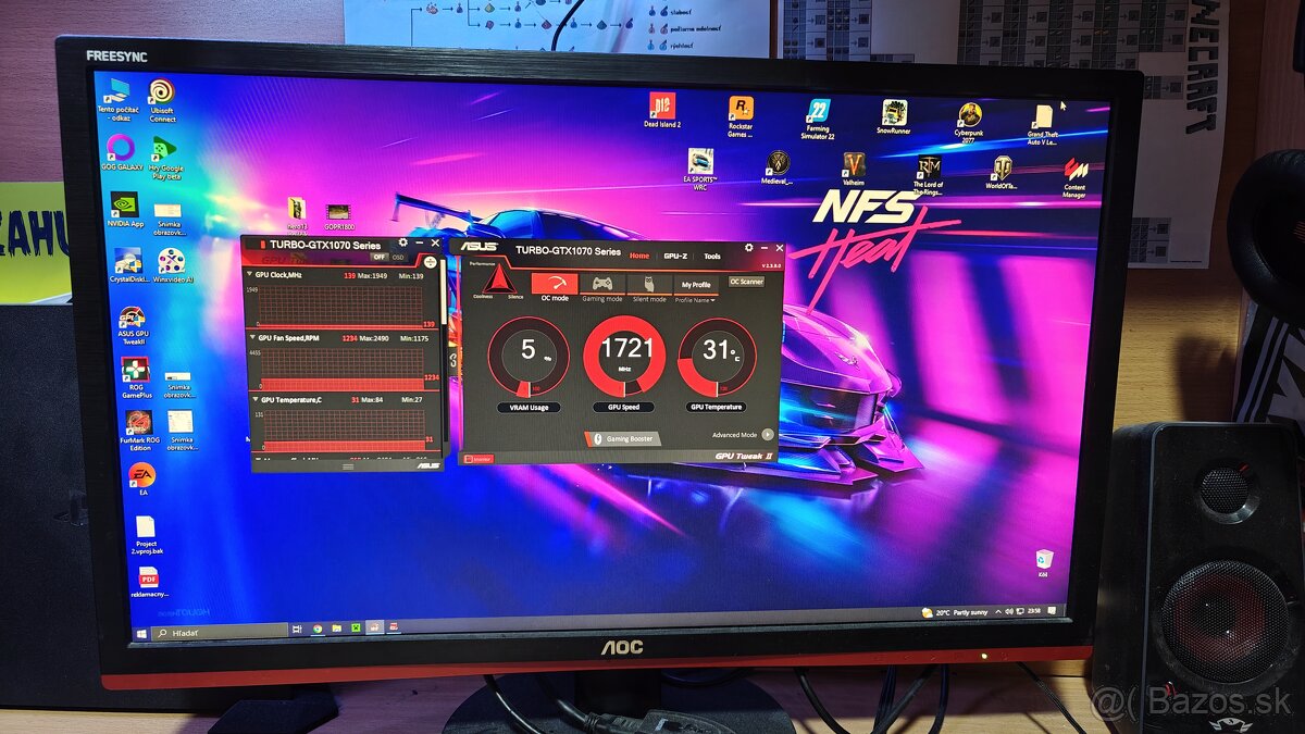 Monitor AOC G2460vq6 24