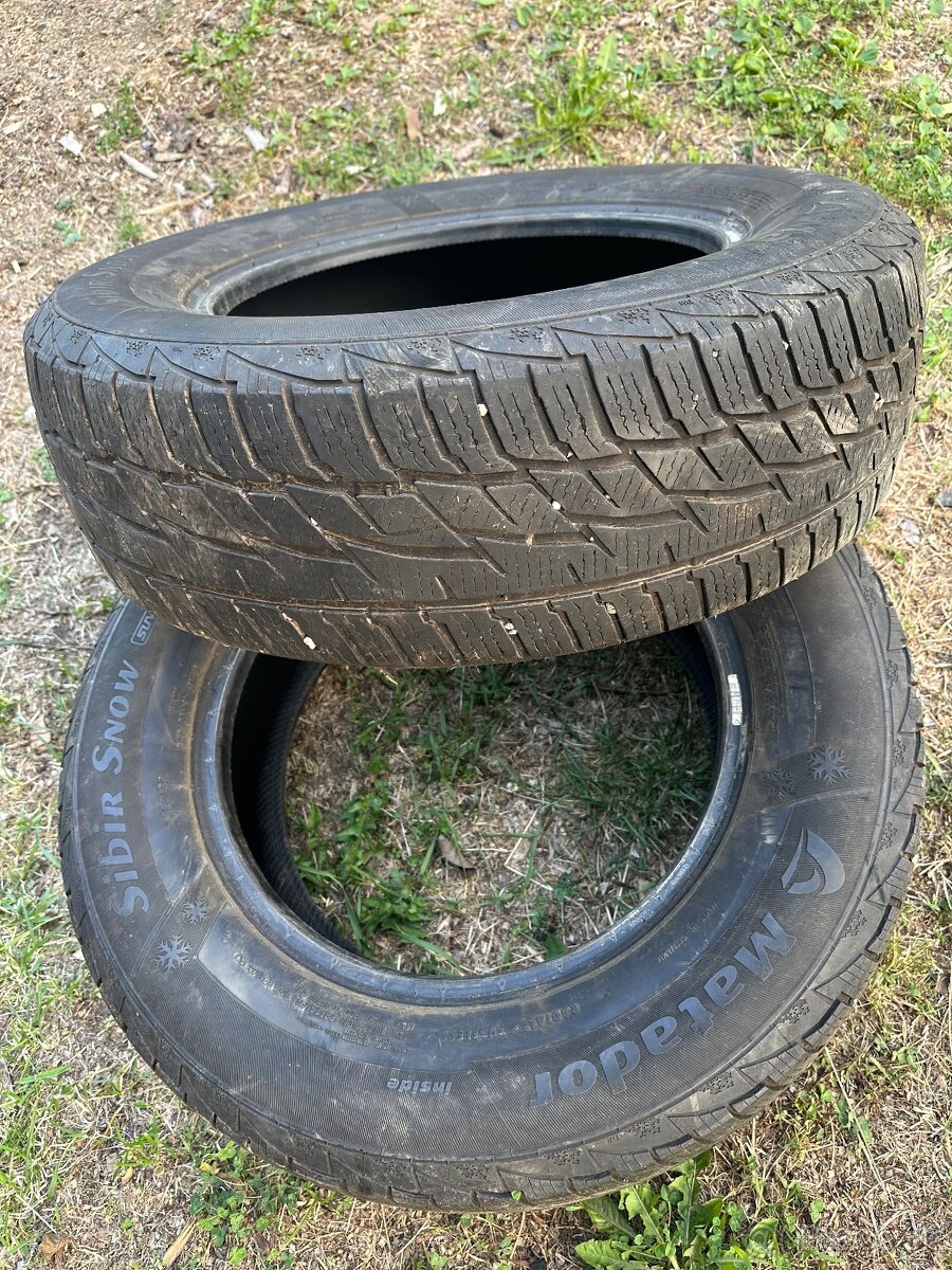 215/70 r16, zimné pneu 2ks