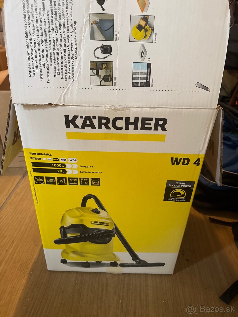 Vysávač KARCHER WD4