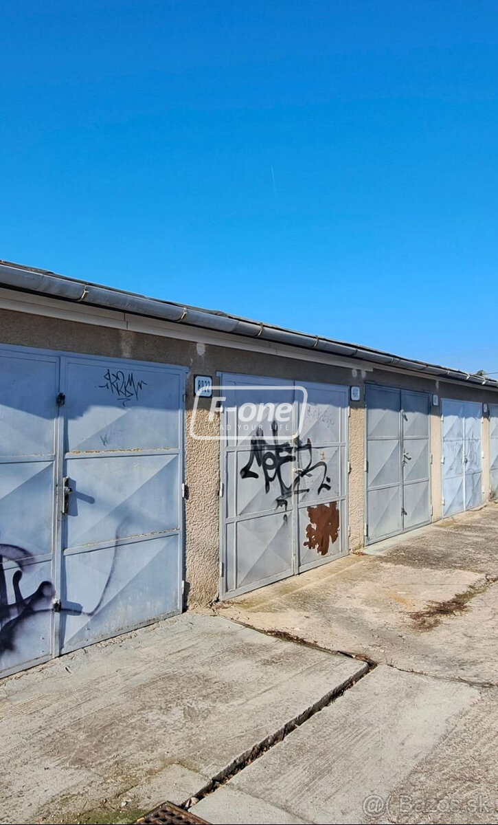 Na predaj priestranná garáž