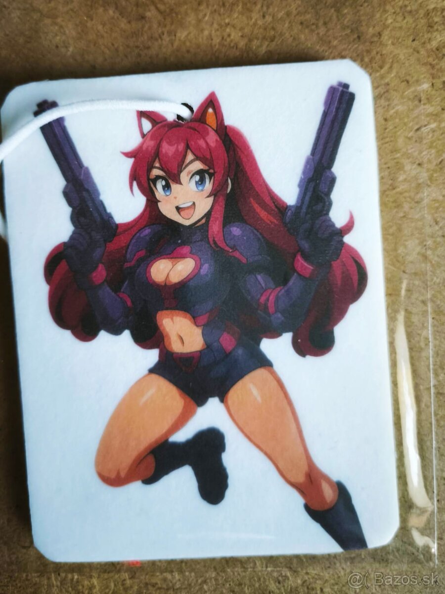 vôňa do auta - vlastná výroba Anime štýl