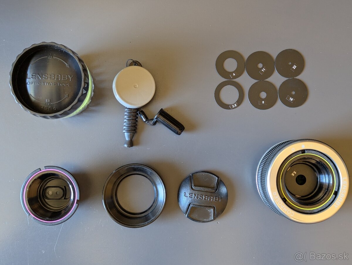 Lensbaby Composer Canon EF (Double Optics+Pinhole+Shade)