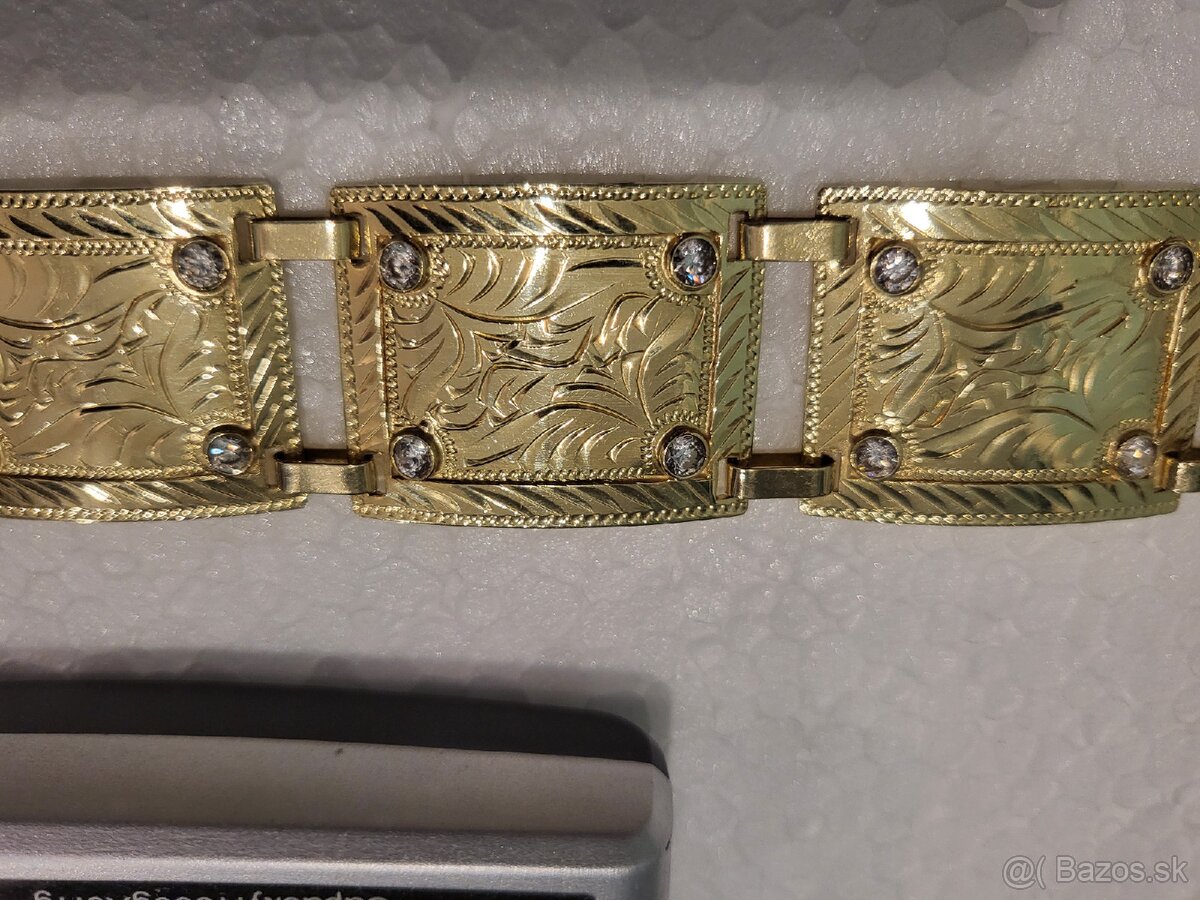 Pánsky zlatý náramok 585/31g.