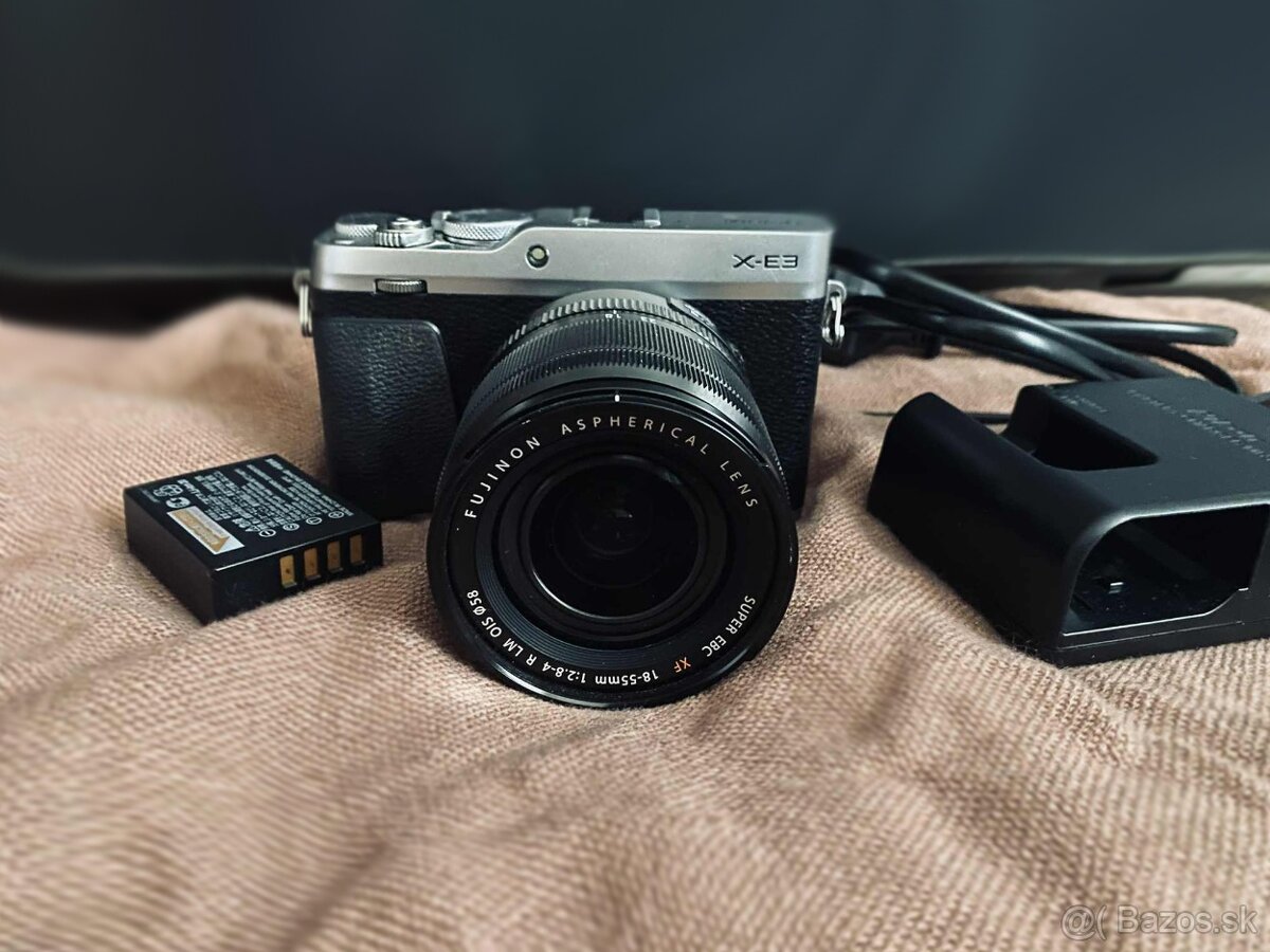 Fujifilm X-E3 v TOP stave s výbavou