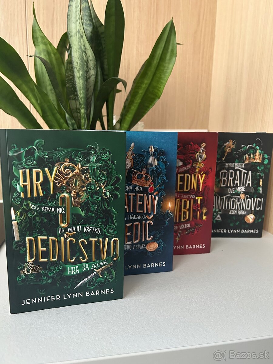 Jennifer Lynn Barnes Hry o dedičstvo  1-4