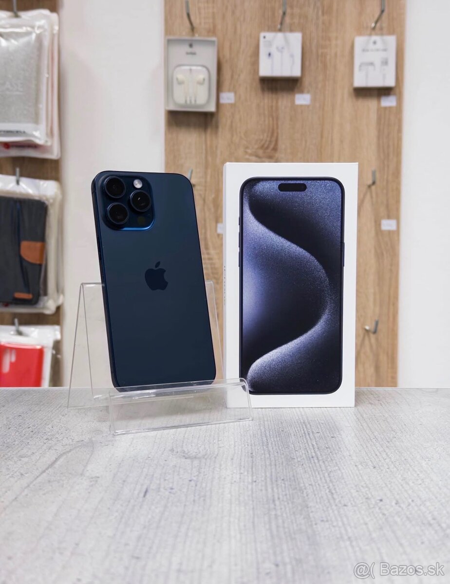 Apple iPhone 15 Pro Max 256GB Blue Titanium