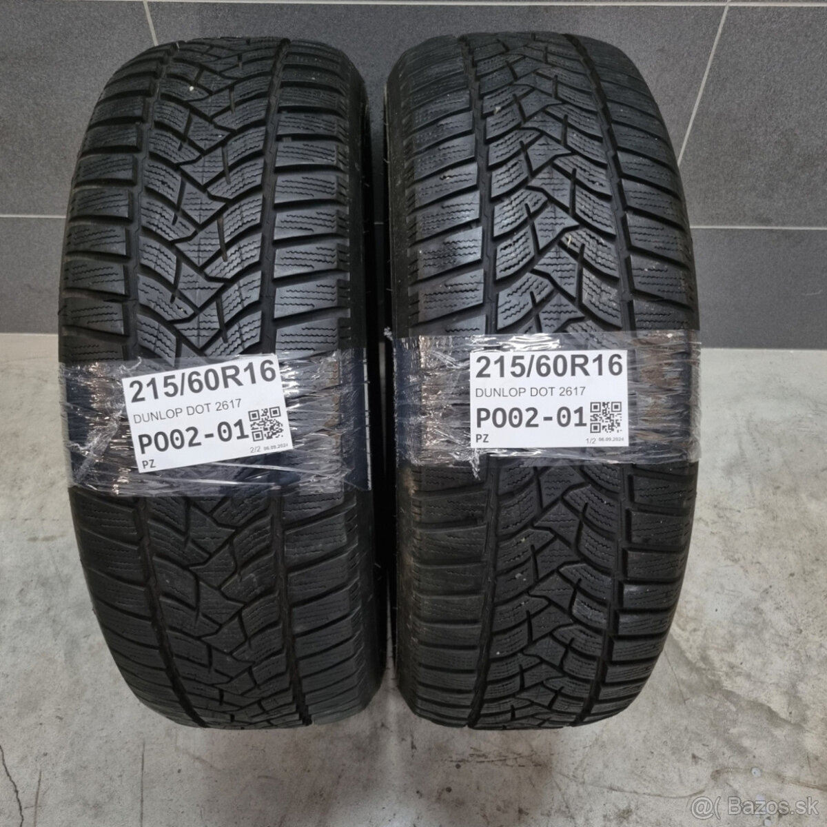 Zimné pneumatiky 215/60 R16 DUNLOP