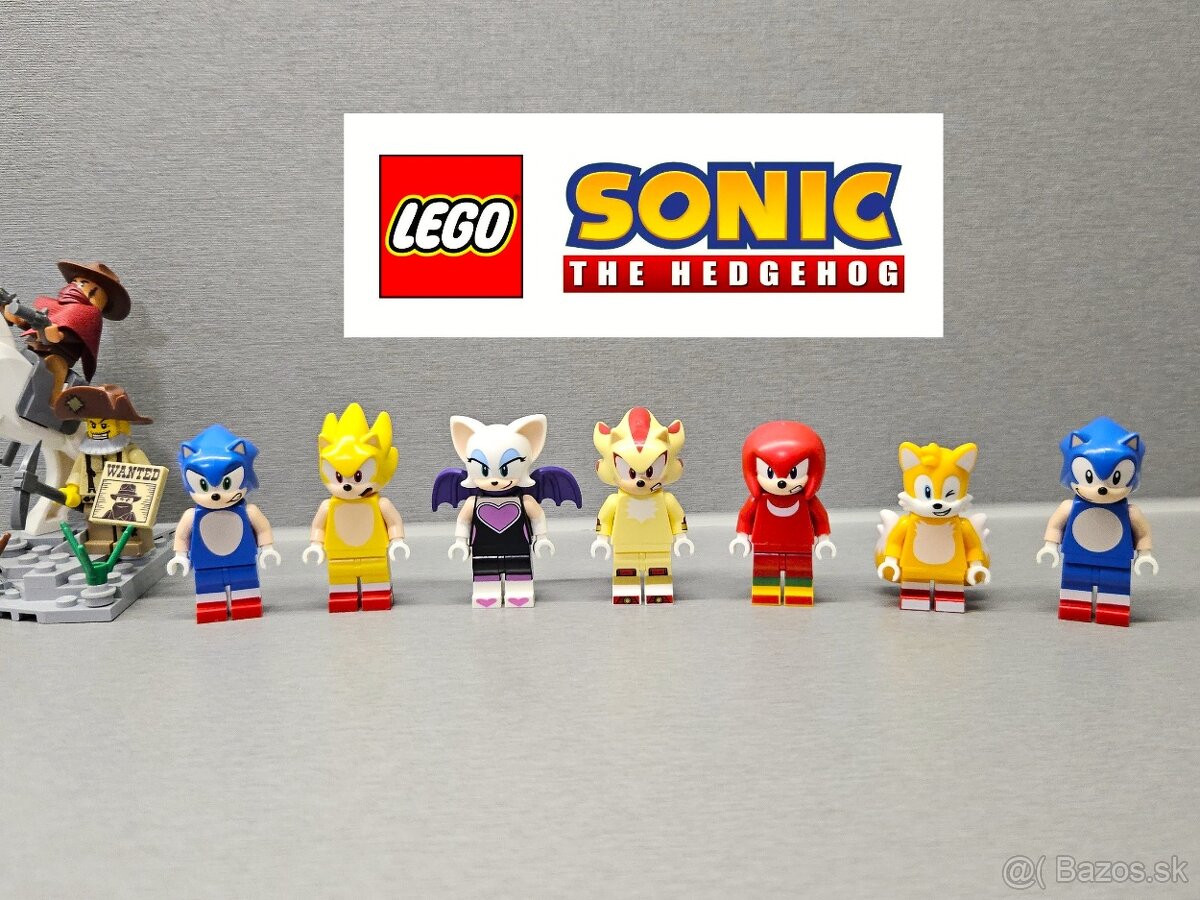 NOVÉ LEGO Sonic 7 minifigúrok