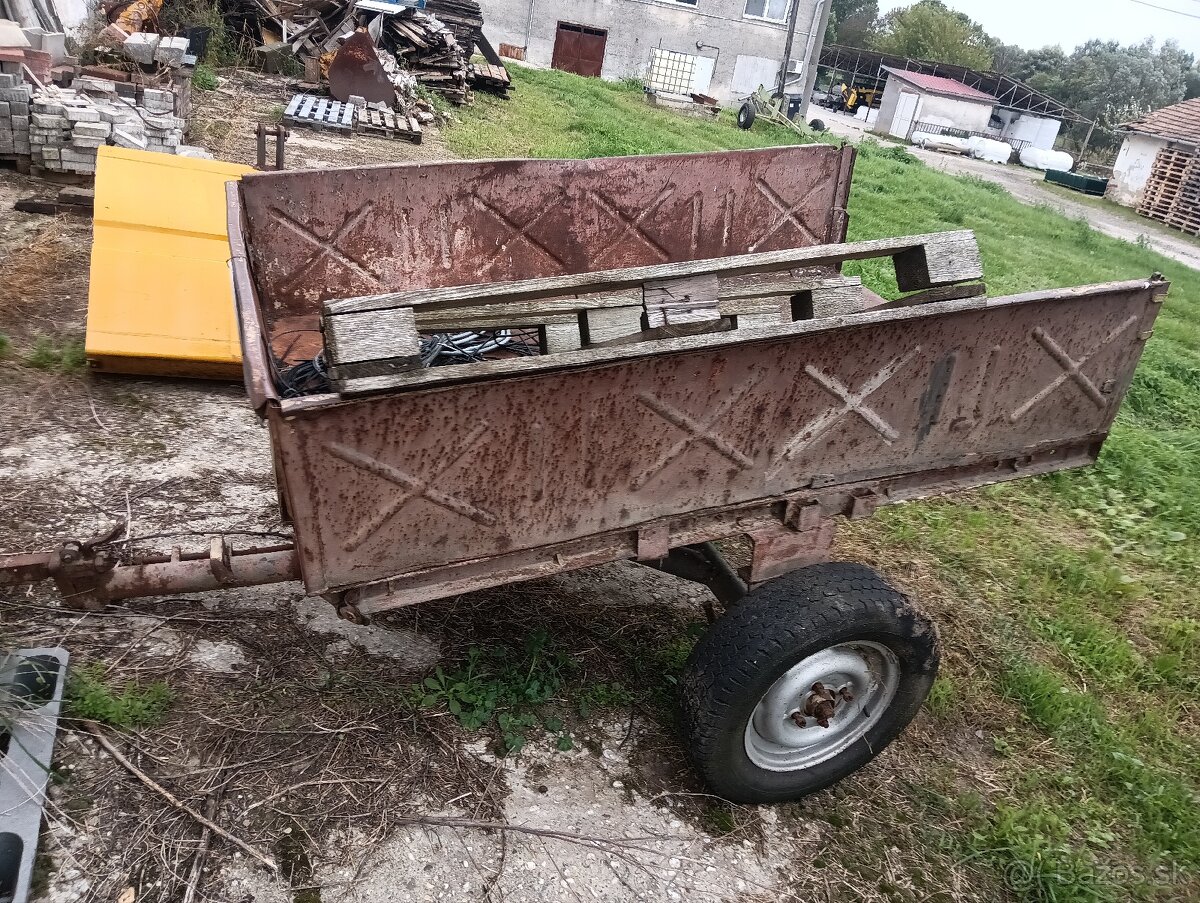 vlečka za malotraktor