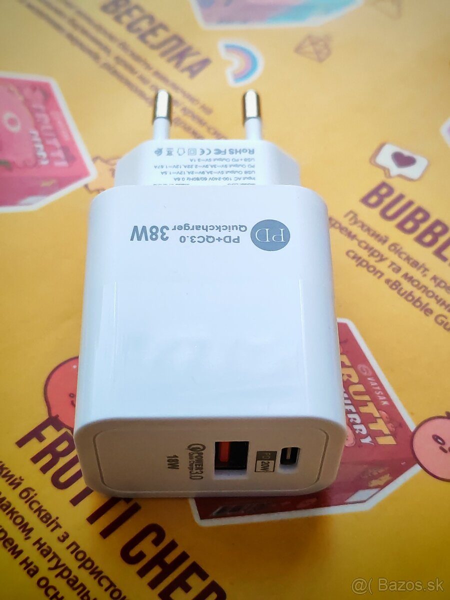 Usb-c nabíjací adaptér