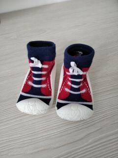 Ponožky detské s gumovou podrážkou