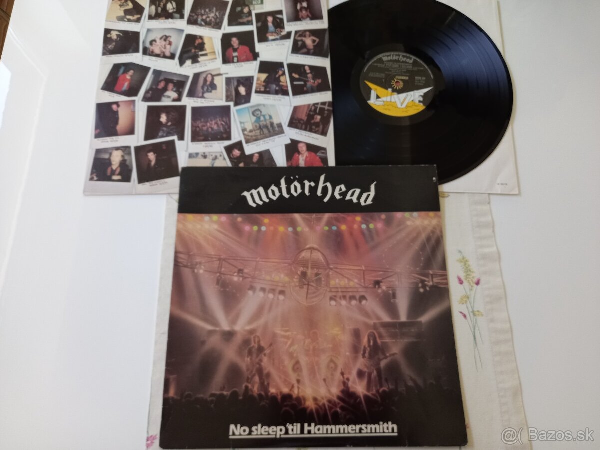 MOTORHEAD „ No Sleep Til Hammersmith „ /Bronze 1981/+orig vn