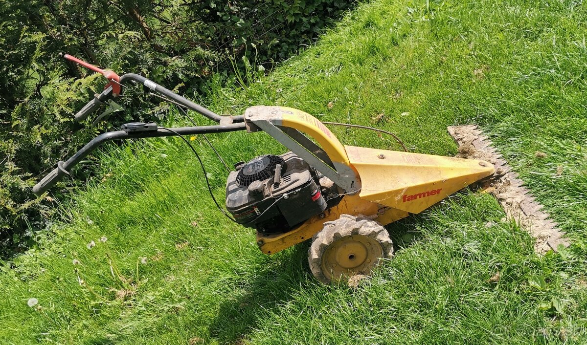 Alko farmer bm 875/2.Staršia listova kosačka na velkú trávu