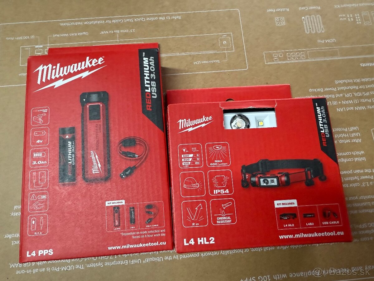 Milwaukee L4 HL2 + L4 PPS