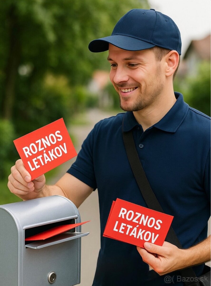 Roznos letákov