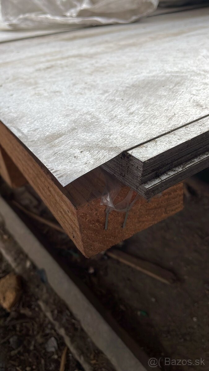 Pozinkované plechy 1250x2500mm