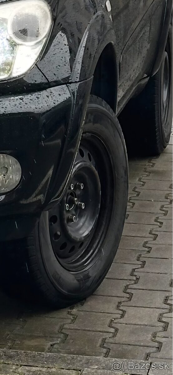 Oceľové disky s pneu na dojazd 5x114.3