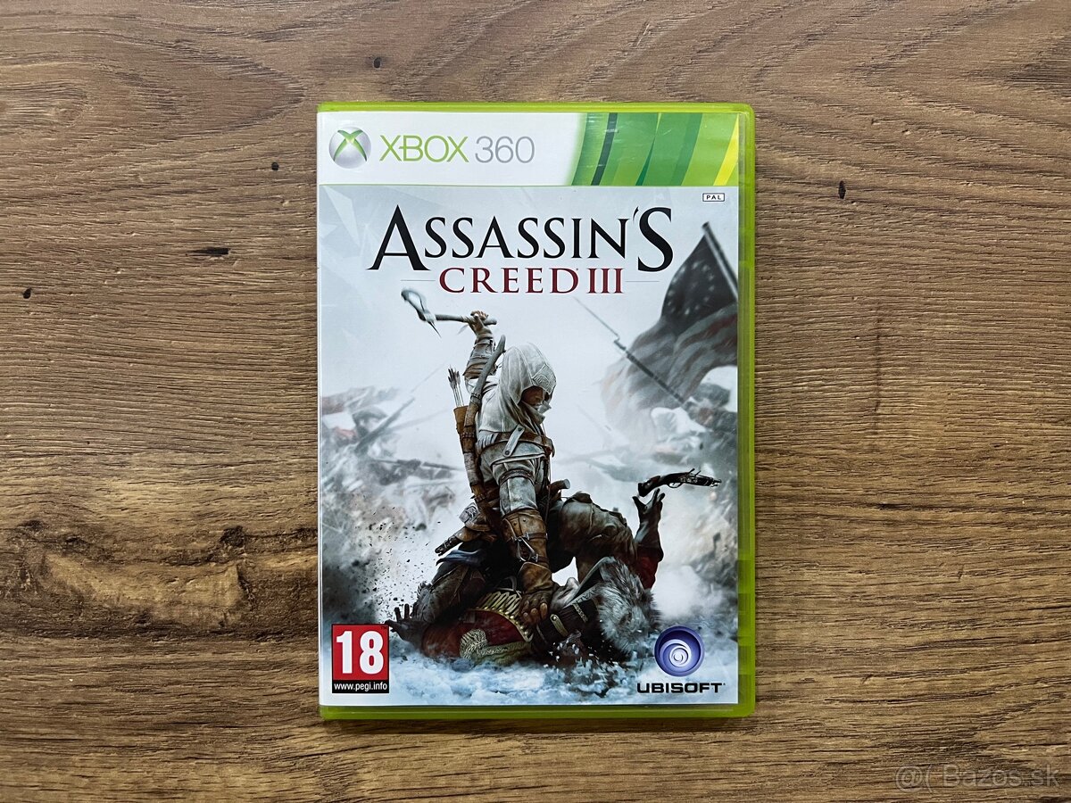 Hra na Xbox 360 - Assassin’s Creed 3
