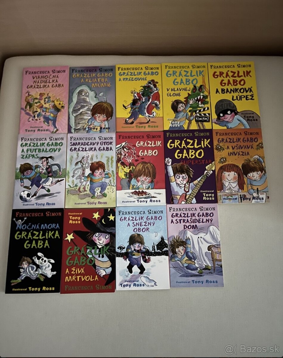 Predám knihy Grázlika Gaba
