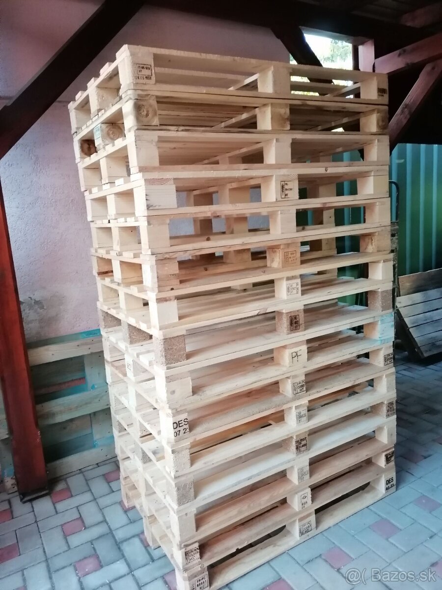 Drevené palety DOVOZ ZDARMA