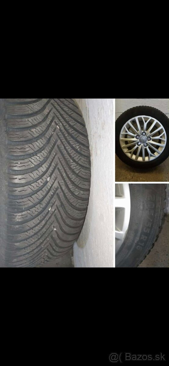 Predám elektróny + zimné pneu 205/55/R16