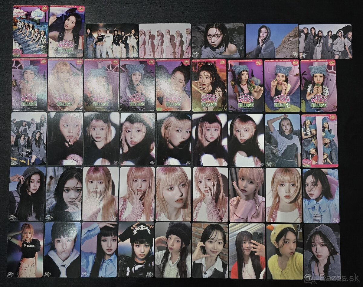 KPOP zberateľské kartičky NMIXX