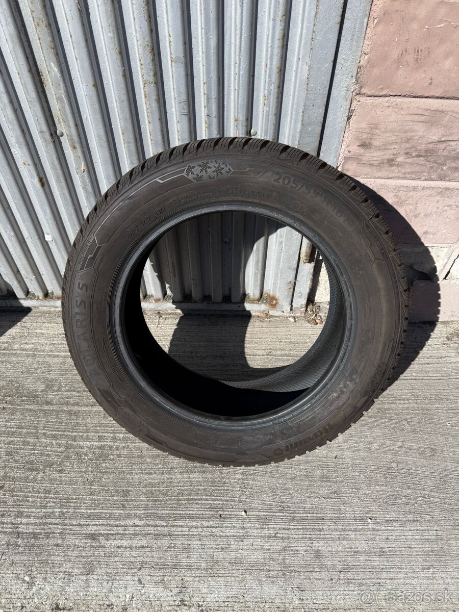 1ks Zimna pneumatika BARUM 205/55 R16