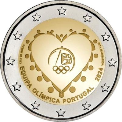 2.eurové mince UNC