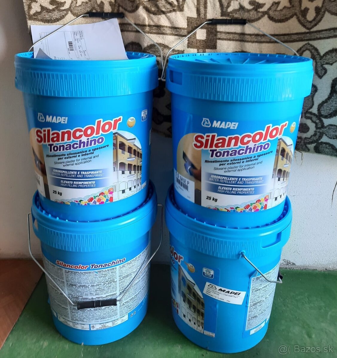 Silikónová fasádna omietka