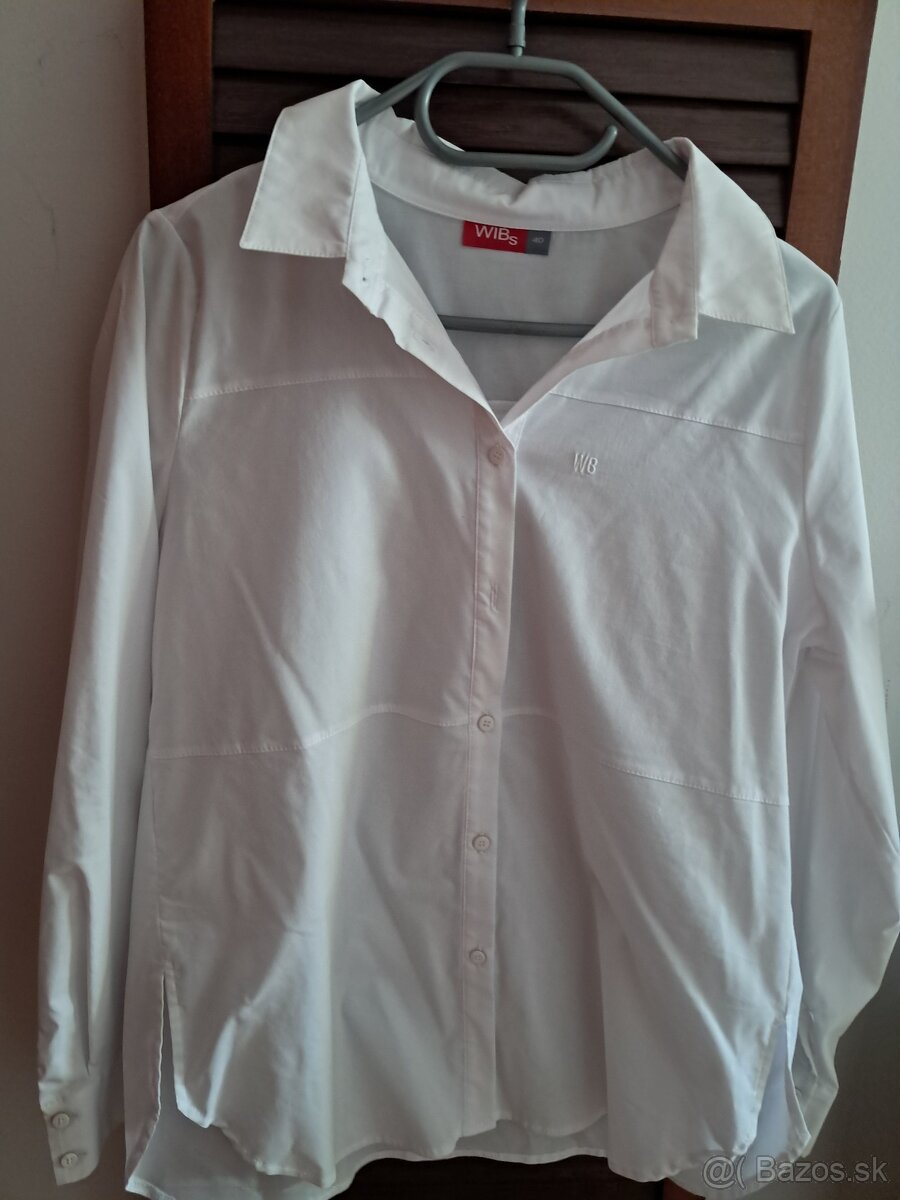 Dámska biela košeľa